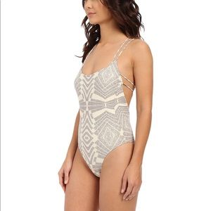 Rip curl criss cross back one piece
